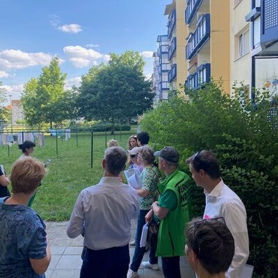 Bild vergr&ouml;&szlig;ern: Fu&szlig;verkehrscheck Pilotprojekt Begehung