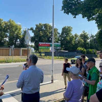 Bild vergr&ouml;&szlig;ern: Fu&szlig;verkehrscheck Pilotprojekt Begehung