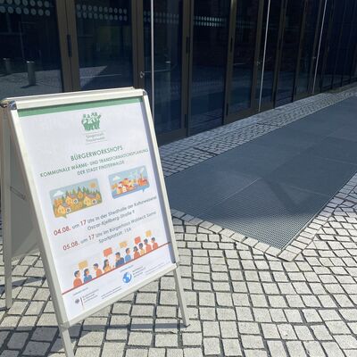 Bild vergr&ouml;&szlig;ern: Workshop zur kommunalen W&auml;rmeplanung in der Kulturweberei Finsterwalde