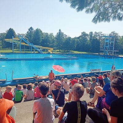 Bild vergr&ouml;&szlig;ern: St&auml;dtische Ferienspiele im Finsterwalder Freibad