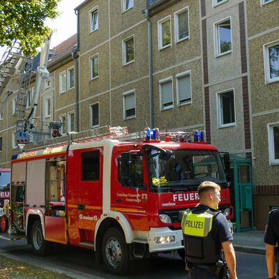 Bild vergr&ouml;&szlig;ern: Dank an die Freiwillige Feuerwehr Finsterwalde