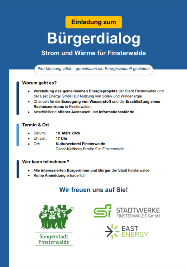 Bild vergr&ouml;&szlig;ern: Einladung B�rgerdialog East Energy