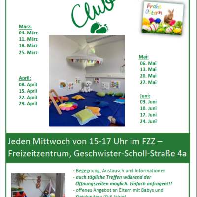 Eltern Kids Club Flyer